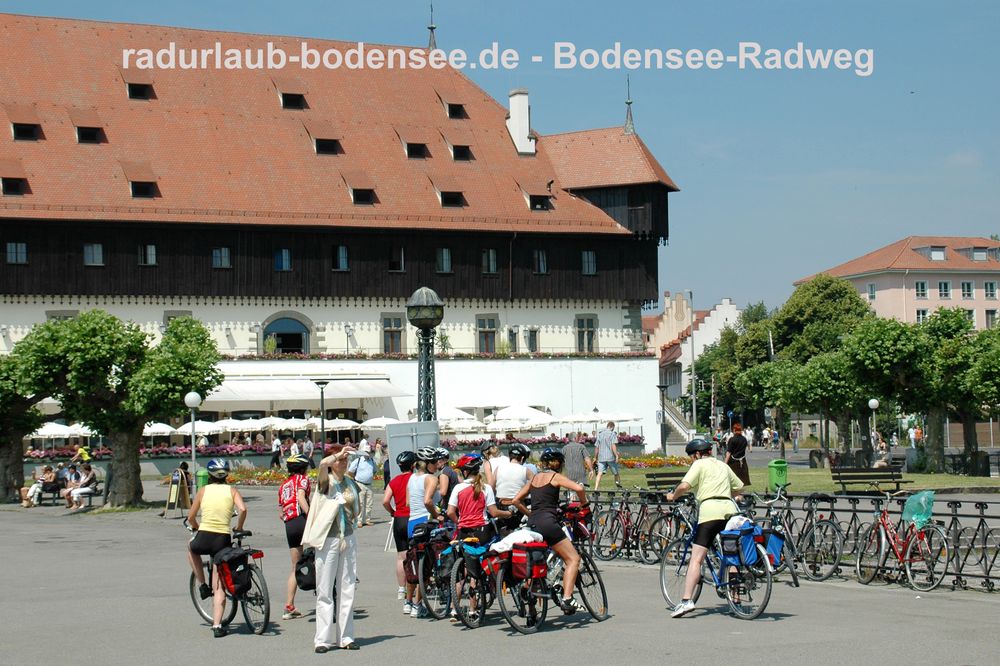 Radurlaub Bodensee - Bodensee-Radweg in Konstanz