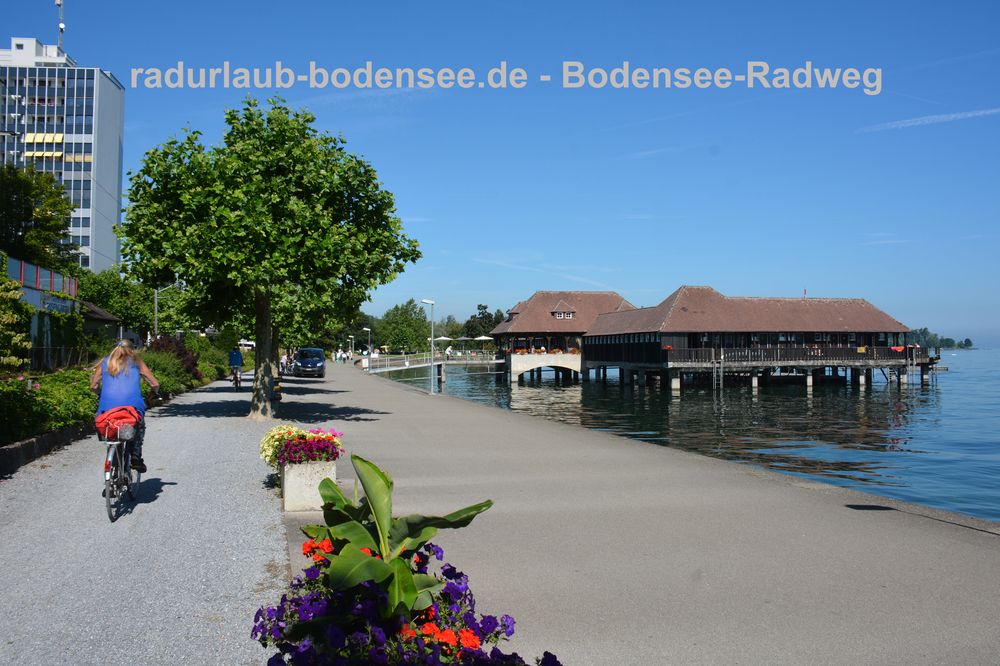 Radurlaub Bodensee - Bodensee-Radweg in Rorschach