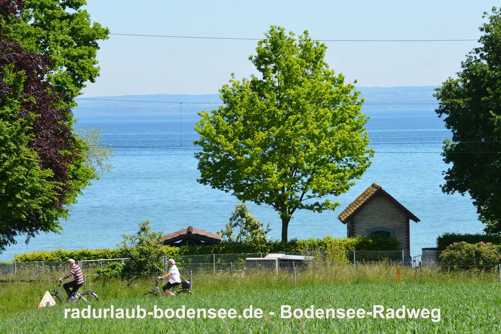 Radurlaub Bodensee - Bodenseeradweg in Frasnacht