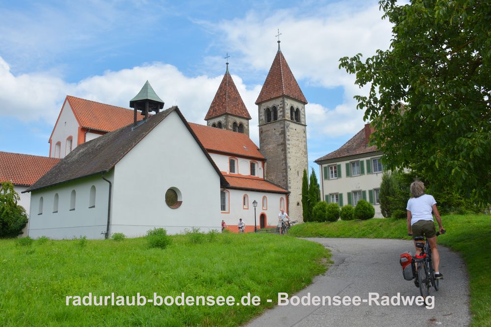 Radurlaub Bodensee - Bodensee-Radweg auf der Reichenau