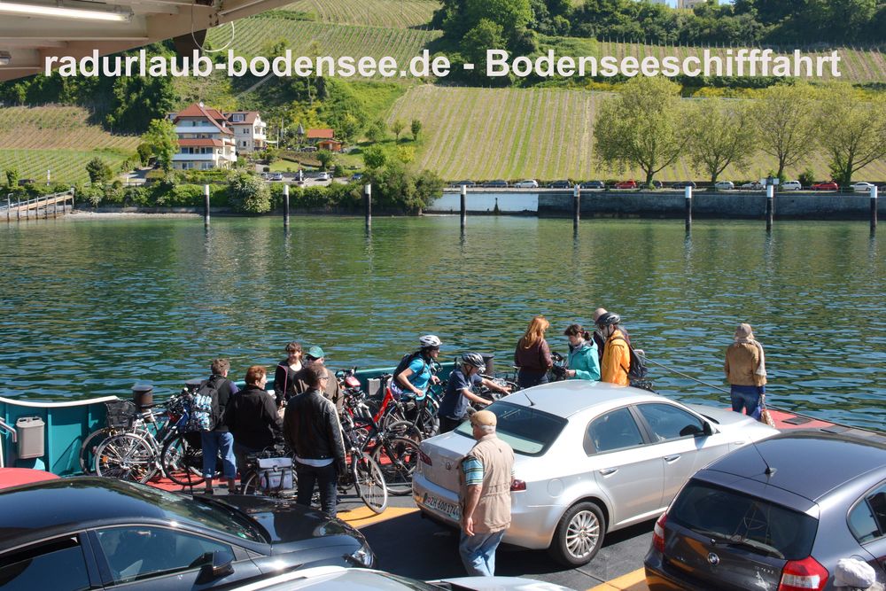 Bodenseeschifffahrt - Autofähre Konstanz-Meersburg