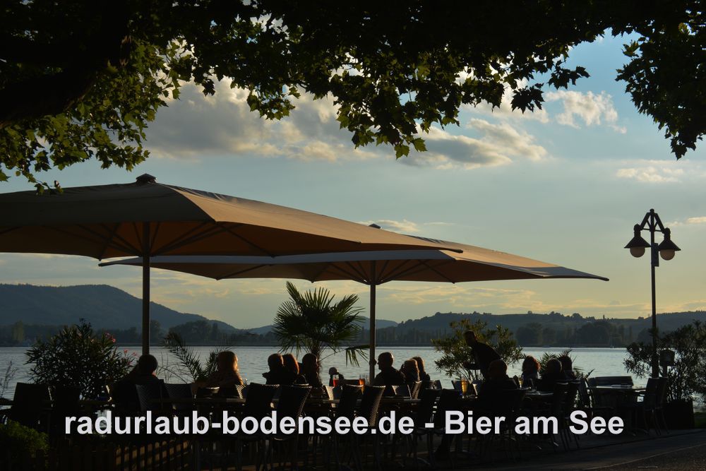 Radurlaub am Bodensee - Bier am Bodensee