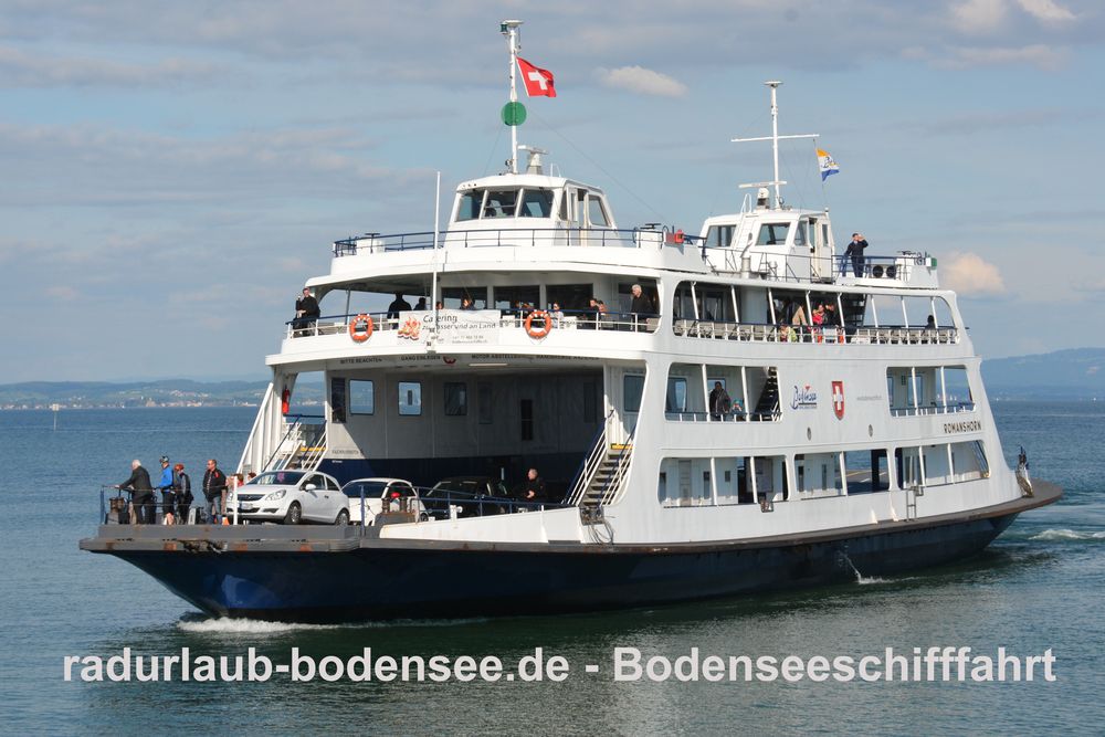 Bodenseeschifffahrt - MF Romanshorn - Fähre Friedrichshafen-Romanshorn