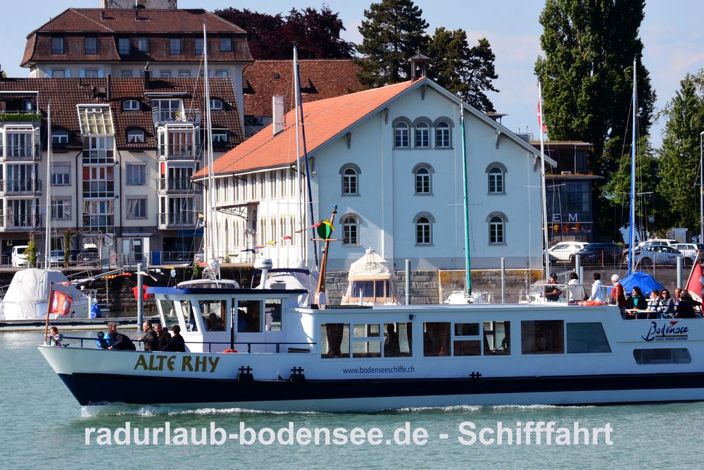 Schifffahrt am Bodensee - MS Alte Rhy