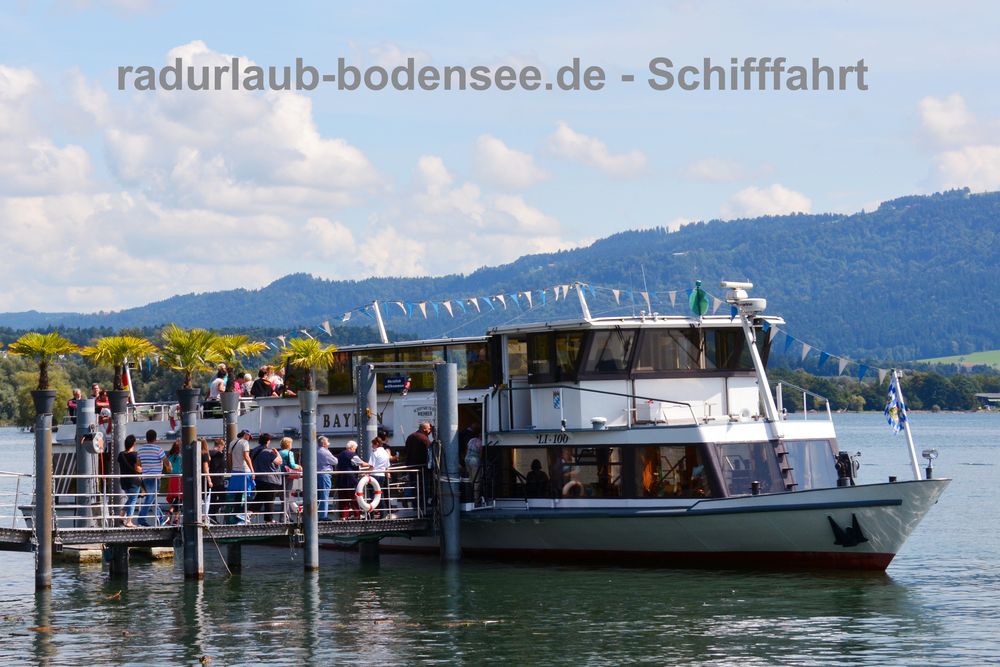 Schifffahrt am Bodensee - MS Bayern