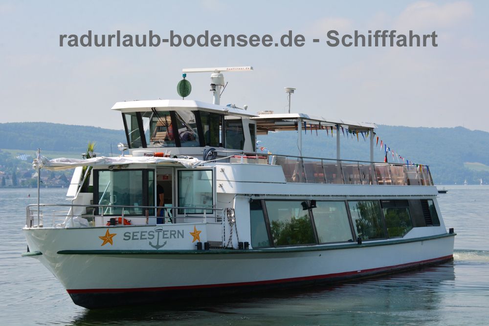 Schifffahrt am Bodensee - MS Seestern