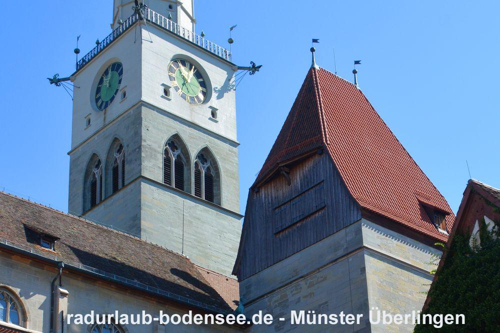 Radurlaub am Bodensee - Das Münster St. Nikolaus in Überlingen